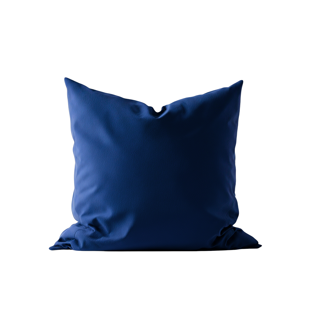 Luxus Lyocell Kissenbezug Deep Blue. 100 % Lyocell, 40 x 80 cm
