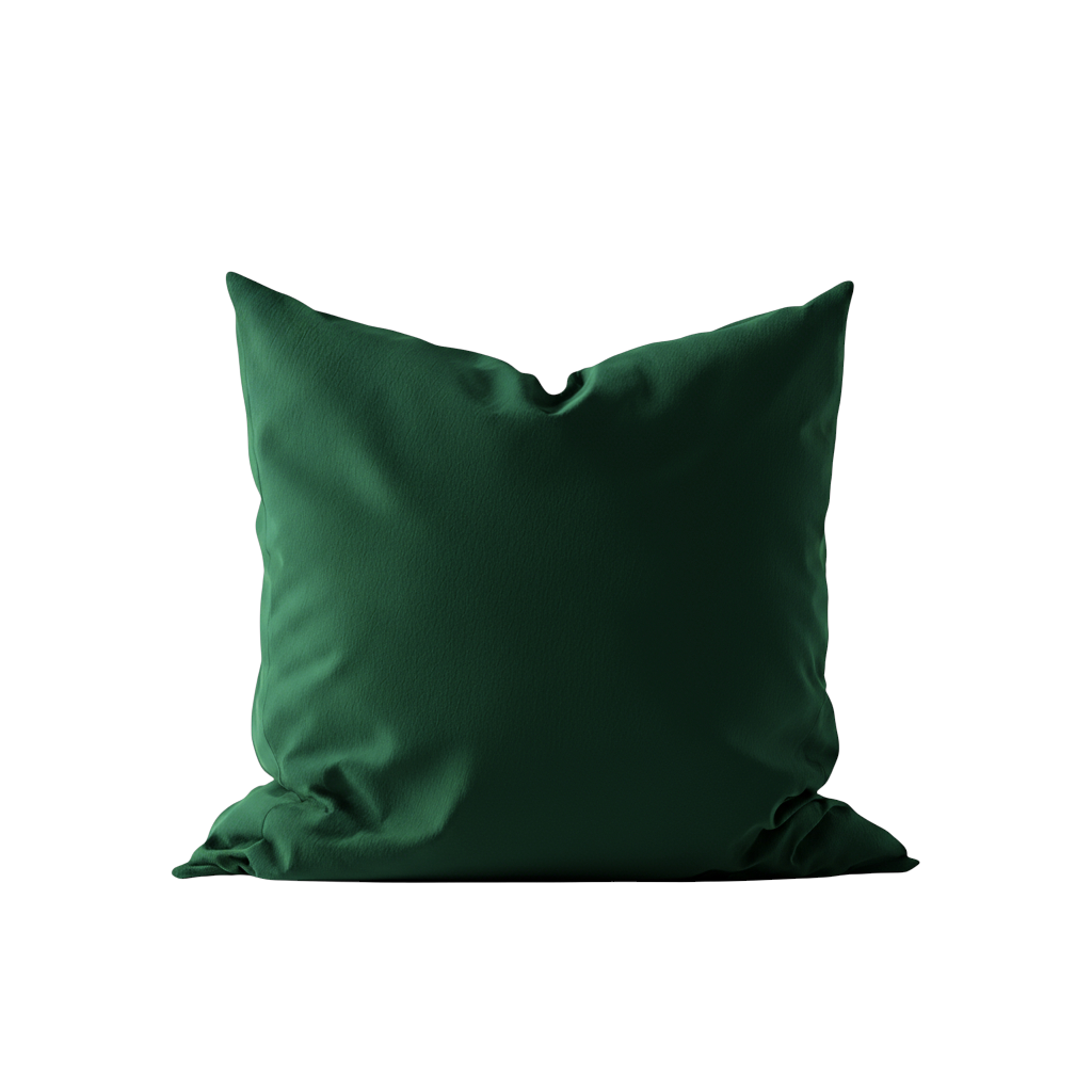 Luxus Lyocell Kissenbezug Royal Green. 100 % Lyocell, 40 x 80 cm