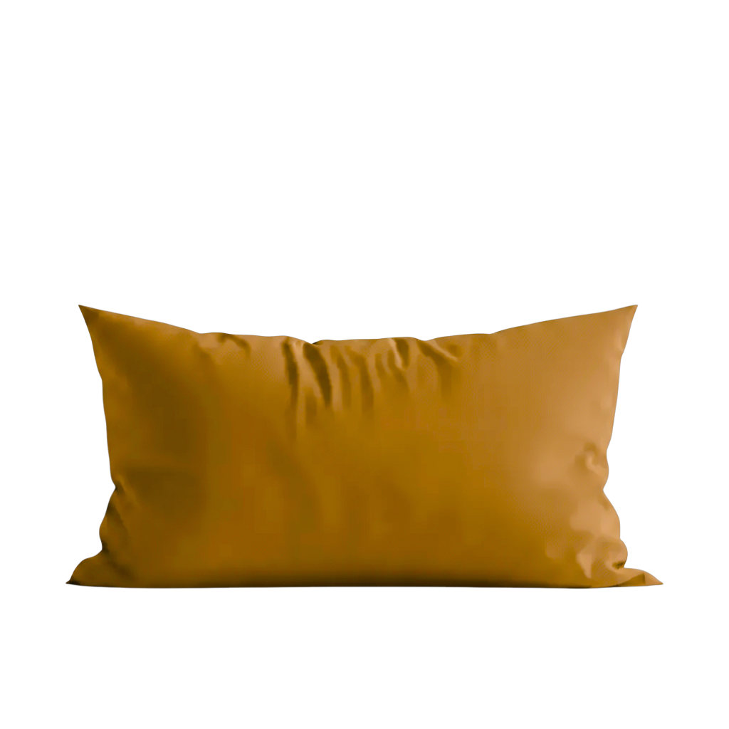 Luxus Lyocell Kissenbezug: Coffee Brown