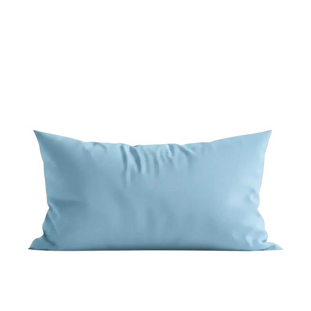 Luxus Lyocell Kissenbezug: Ice Blue