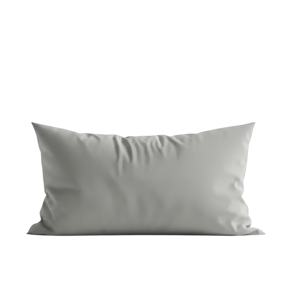 Luxus Lyocell Kissenbezug: Stone Grey