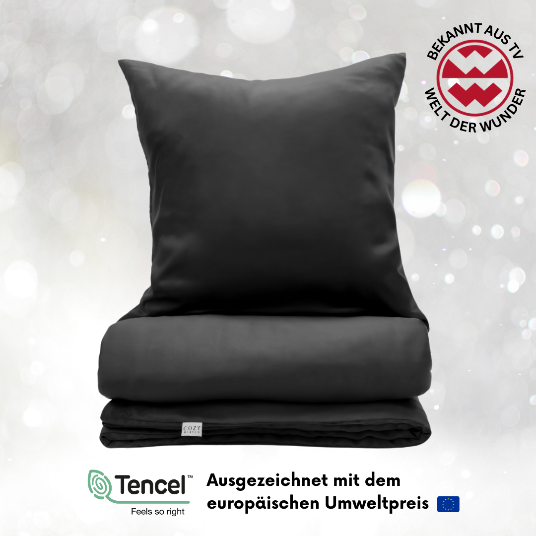 Tempur Luxus-Bettlaken Aus ägyptischer Baumwolle – Queen, Cool Grey, 400er Fadenzahl