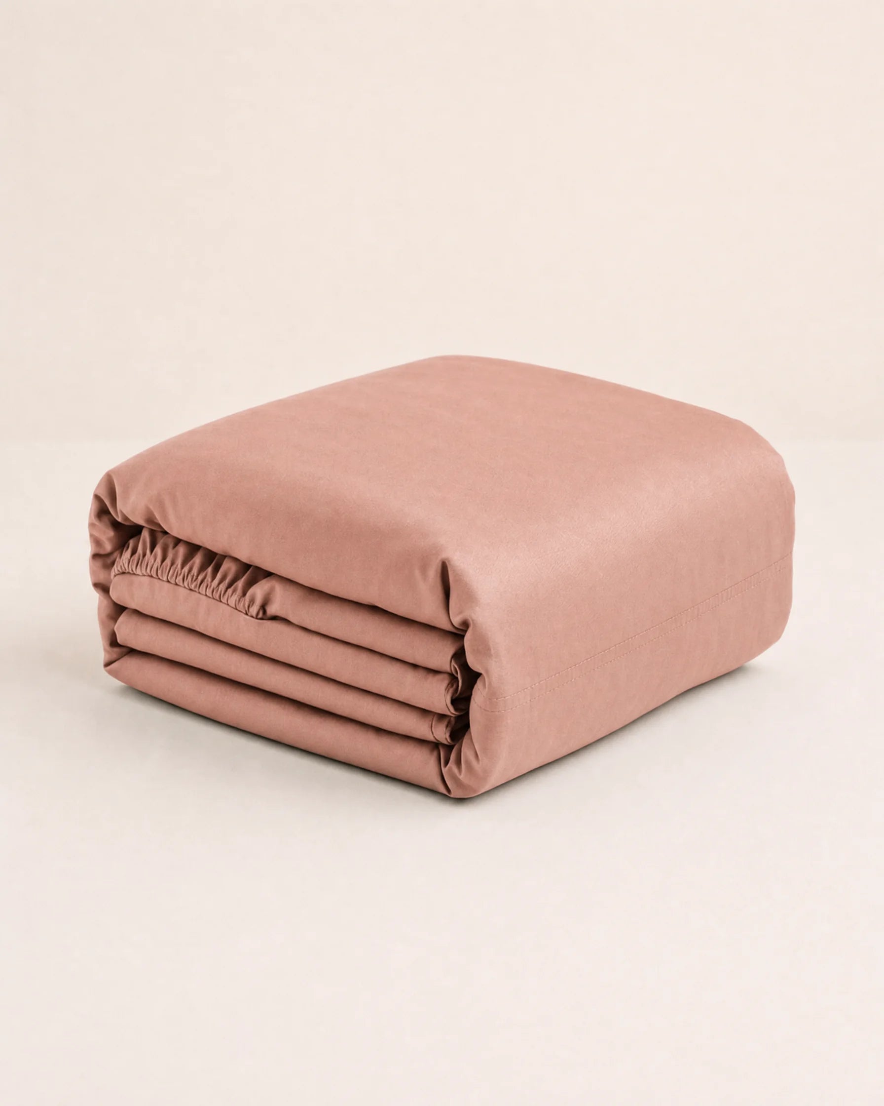 Luxus Lyocell Spannbettlaken Light Rose. 100 % Lyocell, 100 x 200 cm