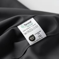 Luxus Lyocell Spannbettlaken: Night Grey