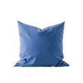 Luxus Lyocell Kissenbezug Marine 80x40cm