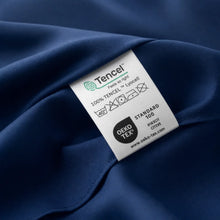 Luxus Lyocell Bettwäsche-set: Deep Blue