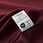 Luxus Lyocell Bettwäsche-set: Berry Red
