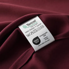 Luxus Lyocell Couple Bettwäsche-set: Berry Red