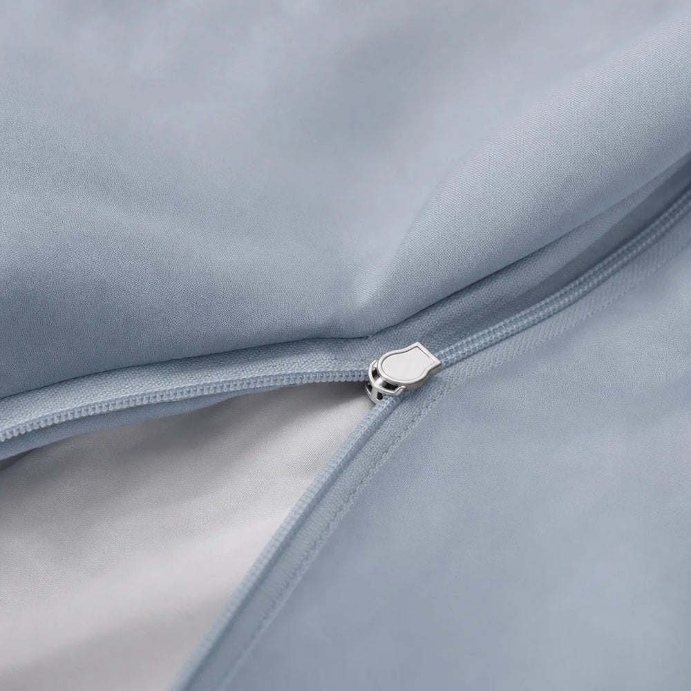 Luxus Lyocell Bettwäsche-set: Ice Blue