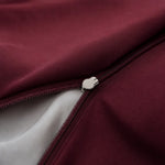 Luxus Lyocell Bettwäsche-set: Berry Red