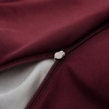 Luxus Lyocell Couple Bettwäsche-set: Berry Red