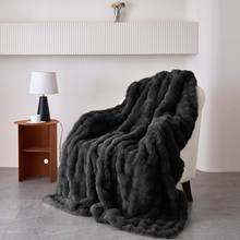 Luxus Plüschdecke: Onyx