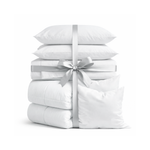 Luxus Lyocell Komplett-Set: Shiny White