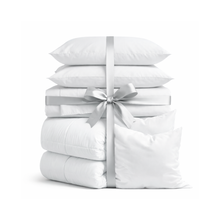 Luxus Lyocell Komplett-Set: Shiny White