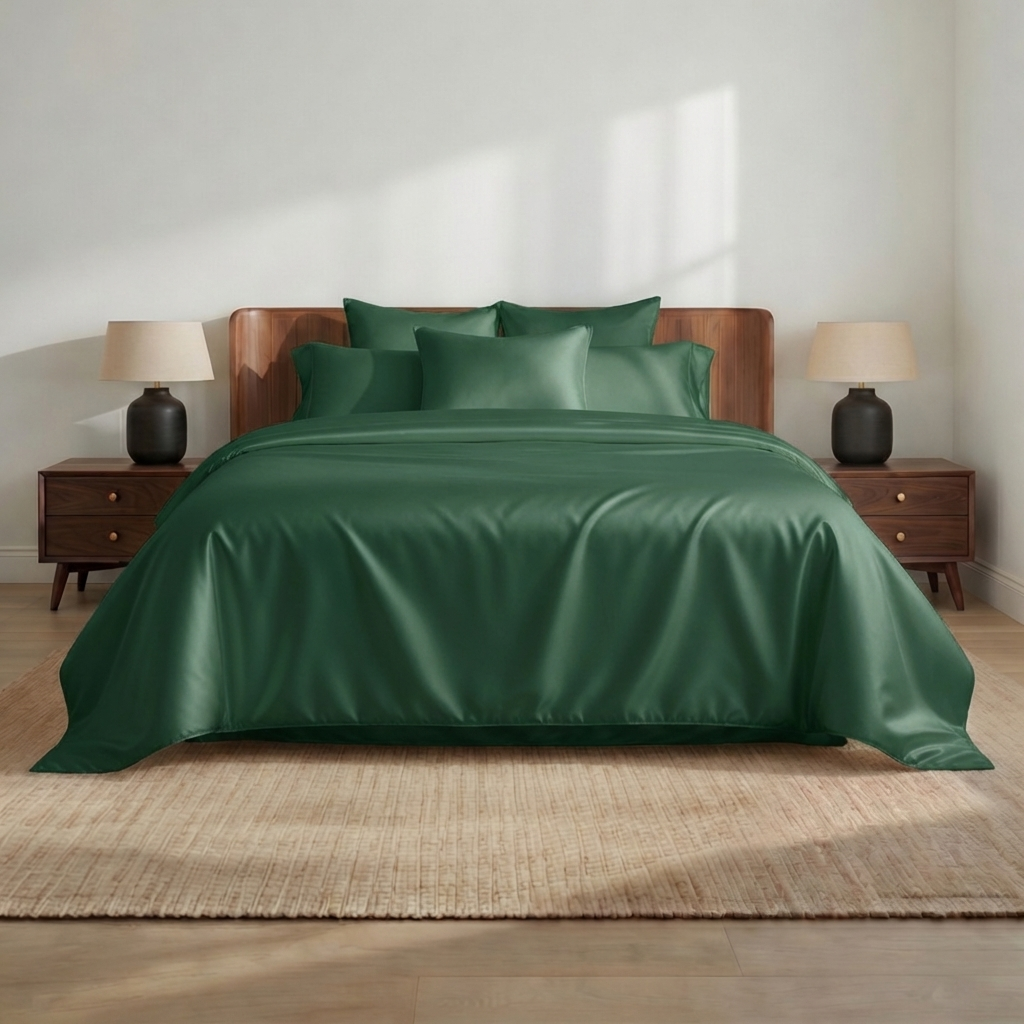 Bettwäsche-set Front - Royal Green