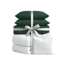 Luxus Lyocell Komplett-Set: Royal Green