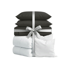 Luxus Lyocell Komplett-Set: Night Grey