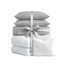 Luxus Lyocell Komplett-Set: Stone Grey