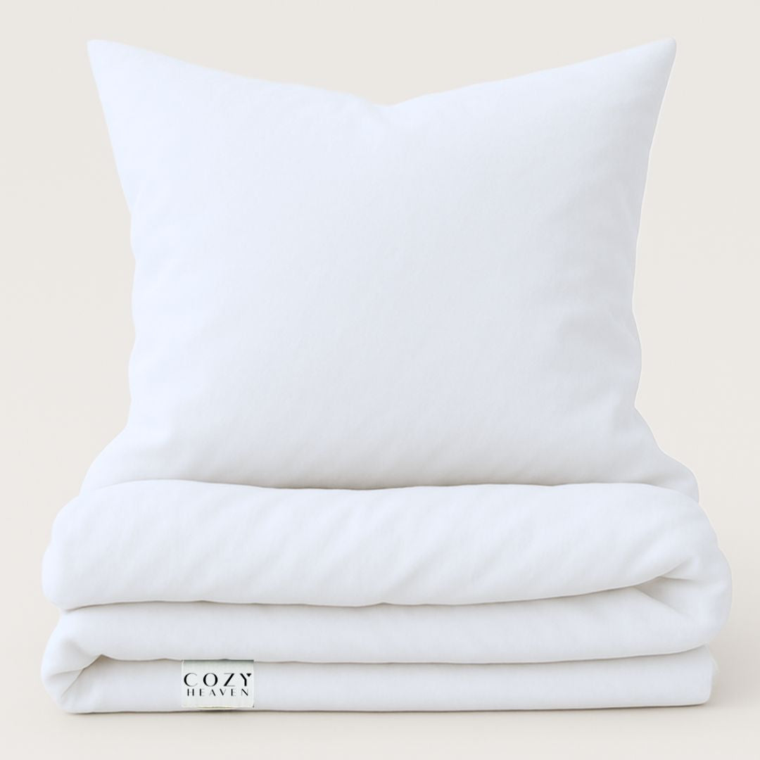 Luxus Lyocell Bettwäsche: Shiny White