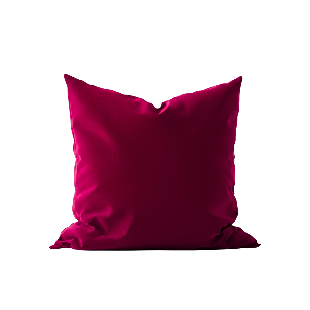 Luxus Lyocell Kissenbezug Berry Red. 100 % Lyocell, 40 x 80 cm