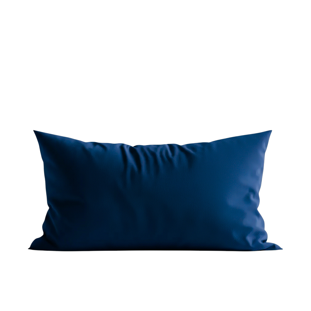 Luxus Lyocell Kissenbezug: Deep Blue