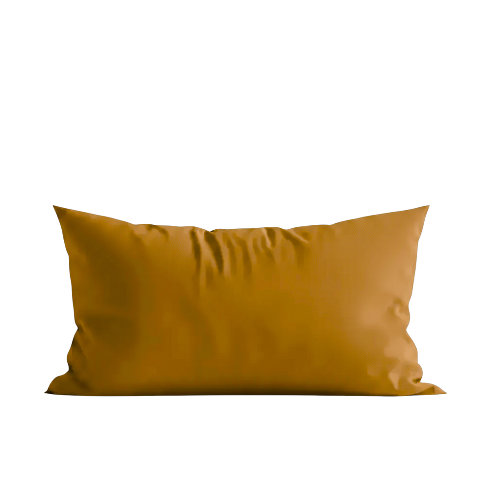 Luxus Lyocell Kissenbezug: Coffee Brown