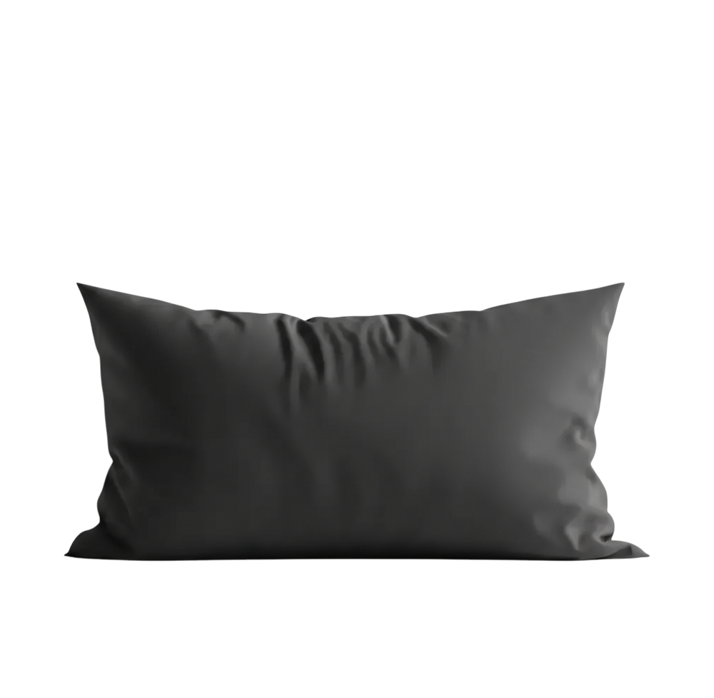 Luxus Lyocell Kissenbezug: Night Grey