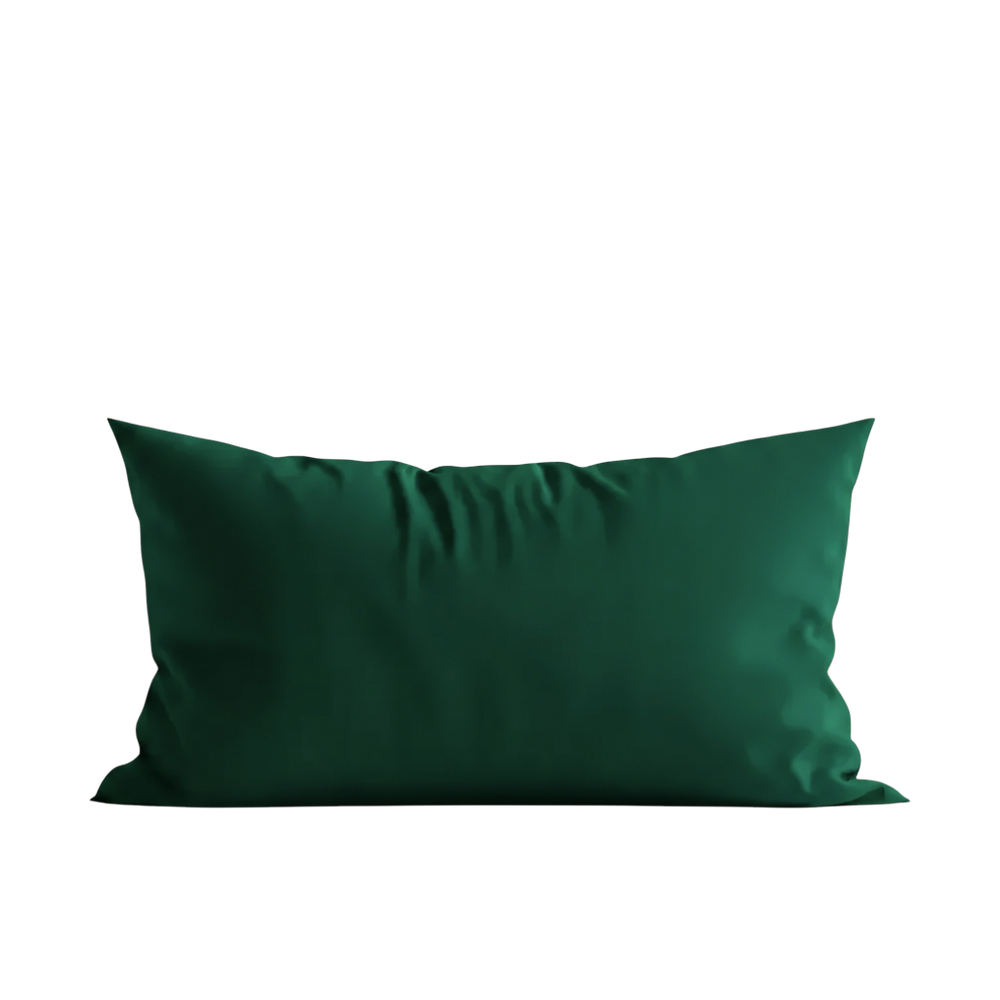 Luxus Lyocell Kissenbezug: Emerald Green
