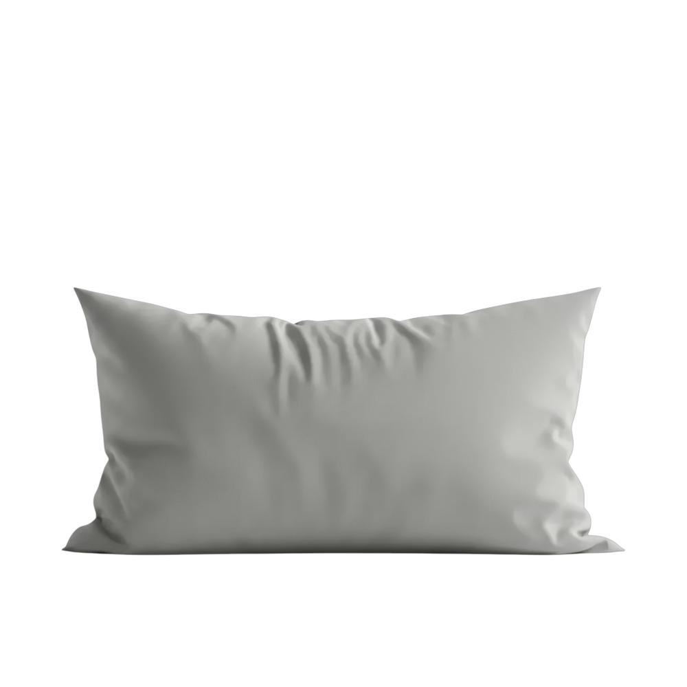 Luxus Lyocell Kissenbezug: Stone Grey