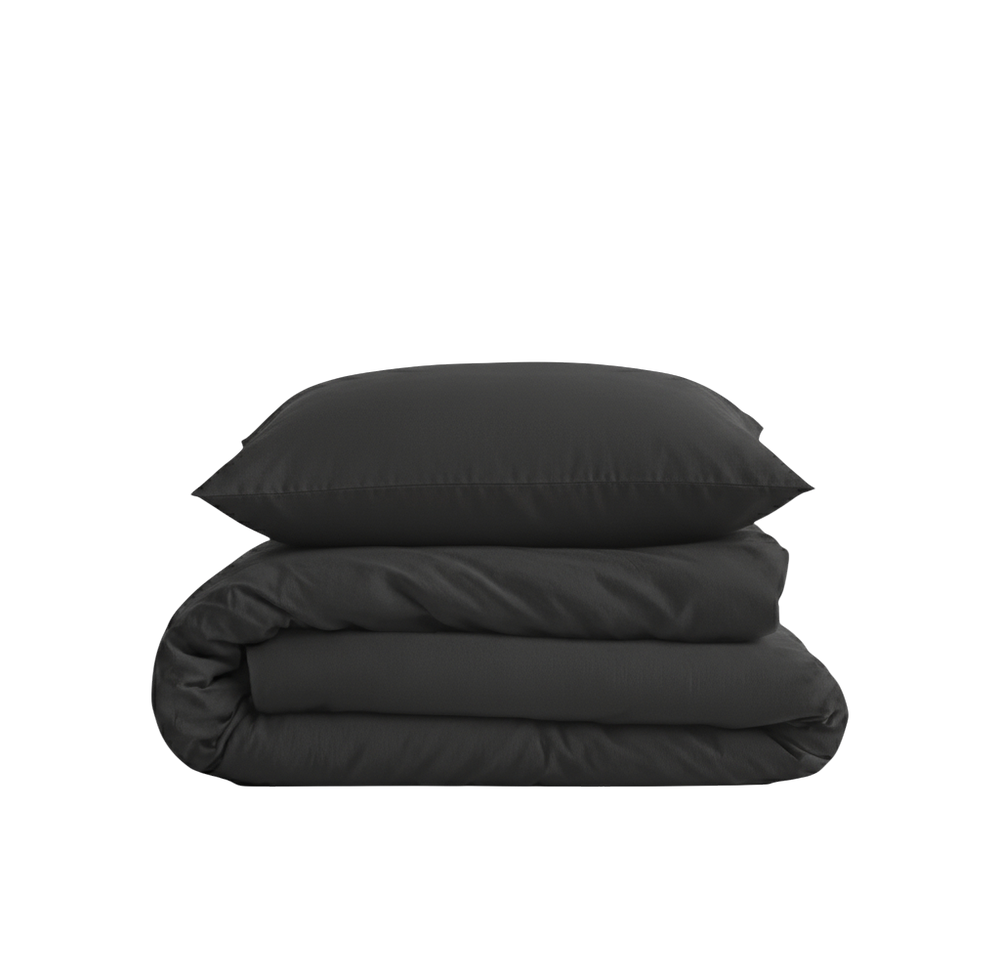 Luxus Lyocell Bettwäsche-set: Night Grey