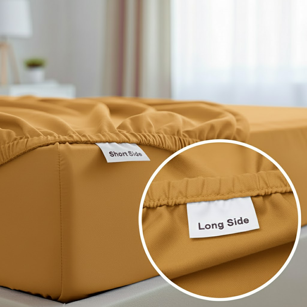 Luxus Lyocell Spannbettlaken: Coffee Brown