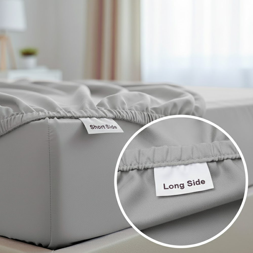 Luxus Lyocell Spannbettlaken: Stone Grey