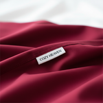 Luxus Lyocell Komplett-Set: Berry Red