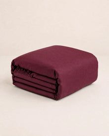 Luxus Lyocell Spannbettlaken Berry Red. 100 % Lyocell, 100 x 200 cm
