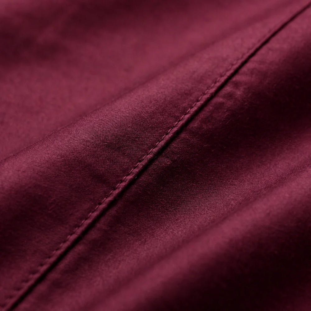 Luxus Lyocell Bettwäsche-set: Berry Red