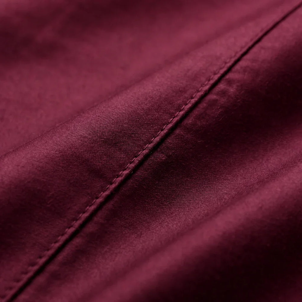 Luxus Lyocell Kissenbezug: Ruby Red