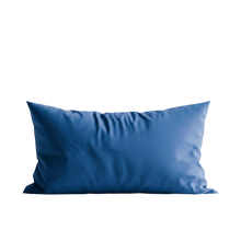 Luxus Lyocell Kissenbezug Marine 40x40cm