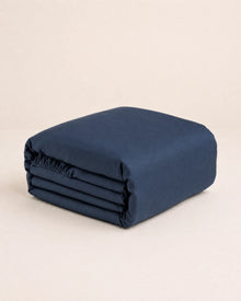 Luxus Lyocell Spannbettlaken Deep Blue. 100 % Lyocell, 100 x 200 cm