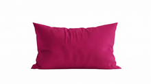 Luxus Lyocell Kissenbezug: Berry Red