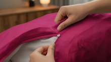 Luxus Lyocell Bettwäsche-set: Berry Red