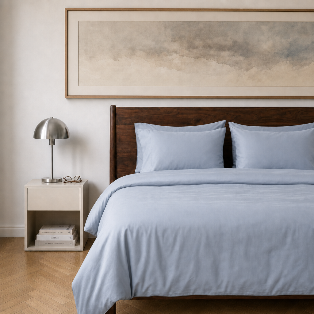 Luxus Lyocell Komplett-Set: Ice Blue