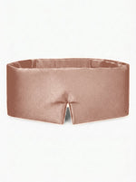 Luxus Lyocell Schlafmaske in Light Rose von vorn