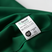 Luxus Lyocell Spannbettlaken: Royal Green