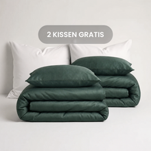Luxus Lyocell Couple Bettwäsche-set: Royal Green