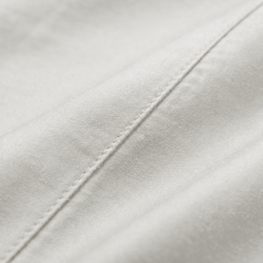Luxus Lyocell Komplett-Set: Shiny White