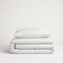 Luxus Lyocell Bettwäsche-Set Shiny White. 100 % Lyocell, 135 x 200 cm