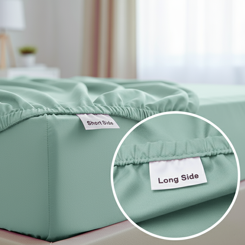 Luxus Lyocell Spannbettlaken: Soft Mint
