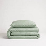 Luxus Lyocell Bettwäsche-Set Soft Mint. 100 % Lyocell, 135 x 200 cm