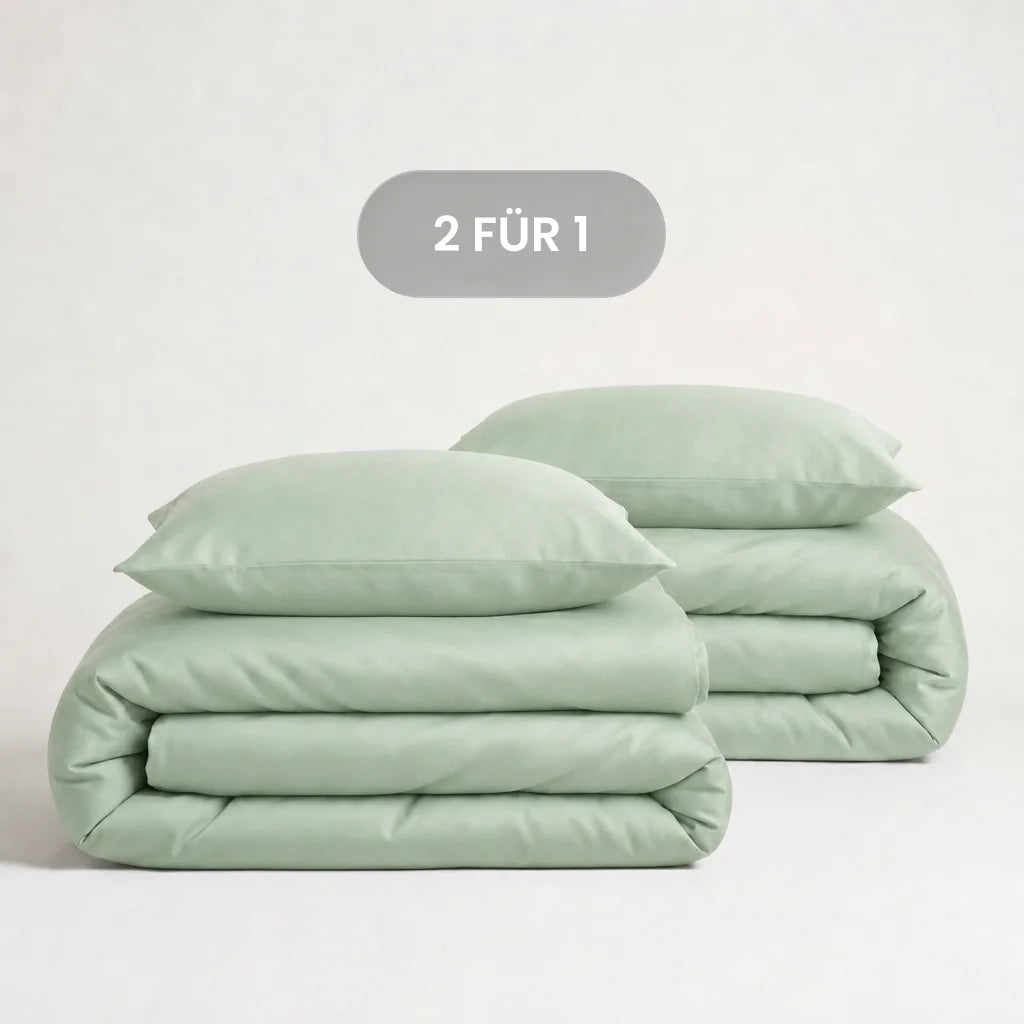Luxus Lyocell Bettwäsche-set: Soft Mint