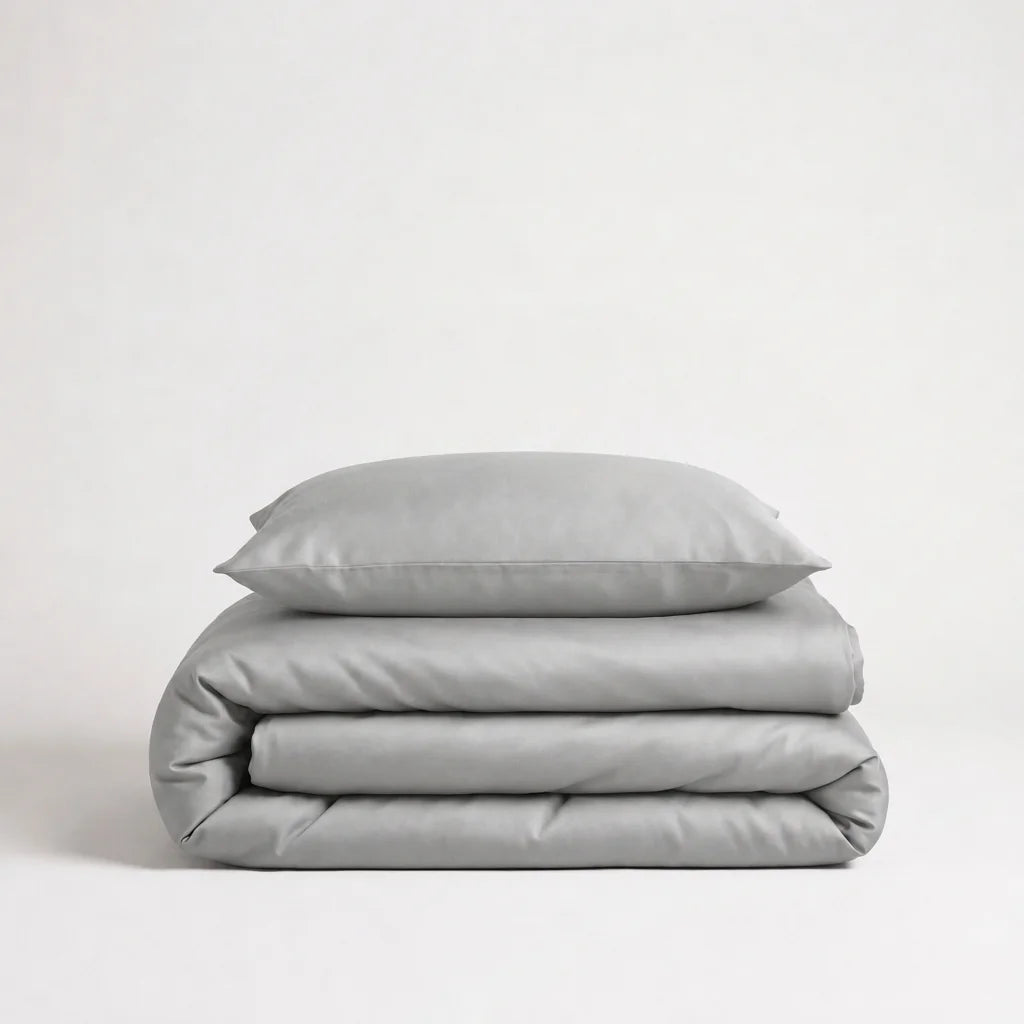 Luxus Lyocell Couple Bettwäsche-set: Stone Grey